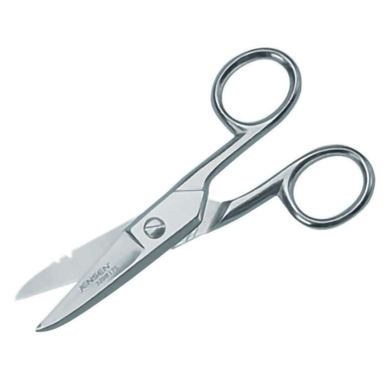 Smooth Blade Electrician's Scissors 5-1/4" Long